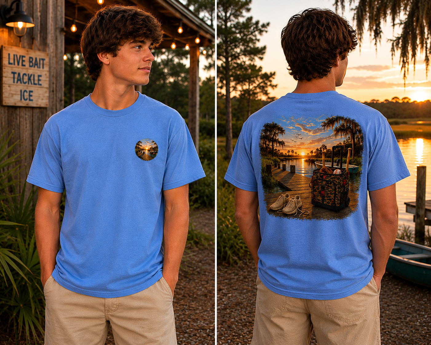 Golden Hour Grind Tee