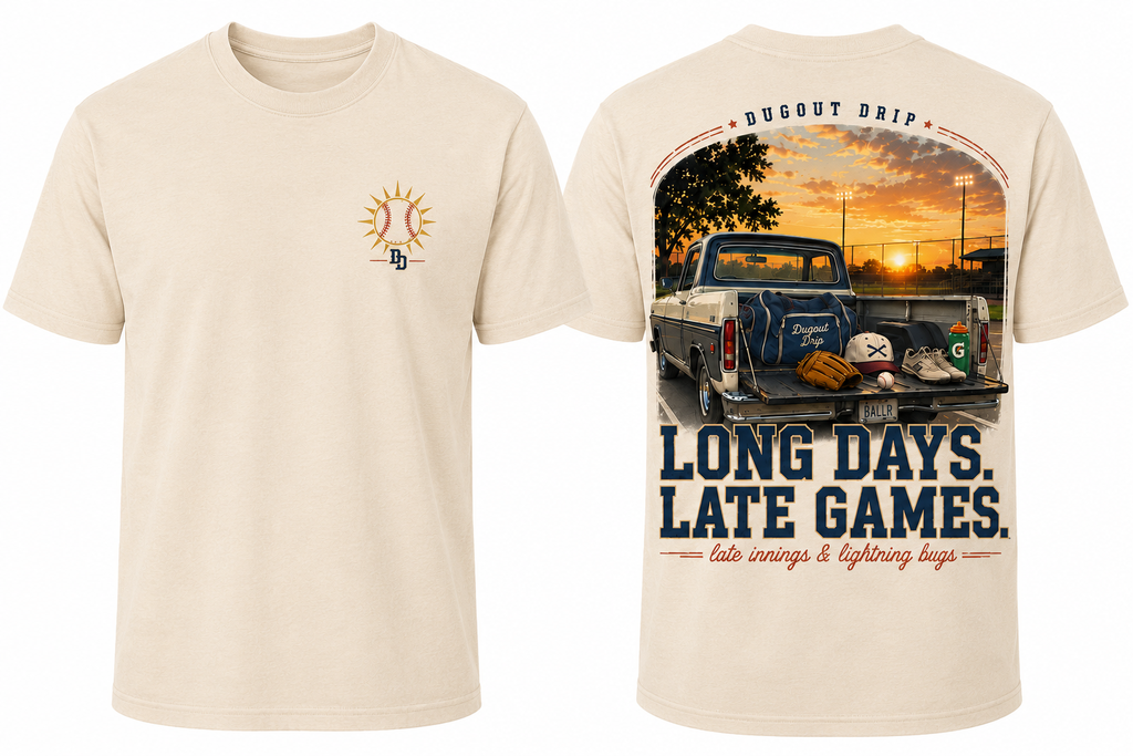 Long Days, Late Games Tee