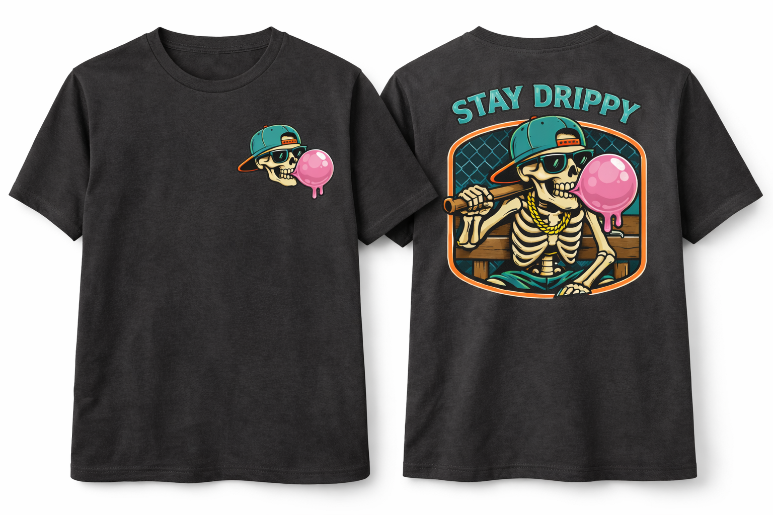 Stay Drippy Skeleton Tee