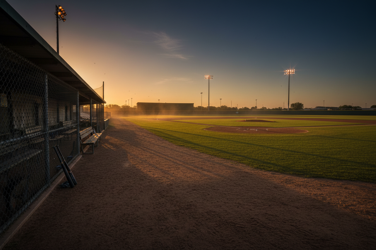 The Dugout Drip Hero - Baseball Field
